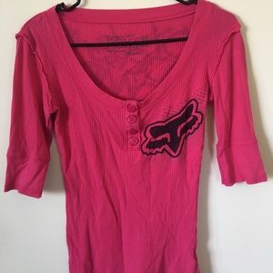 Fox quarter sleeve tee